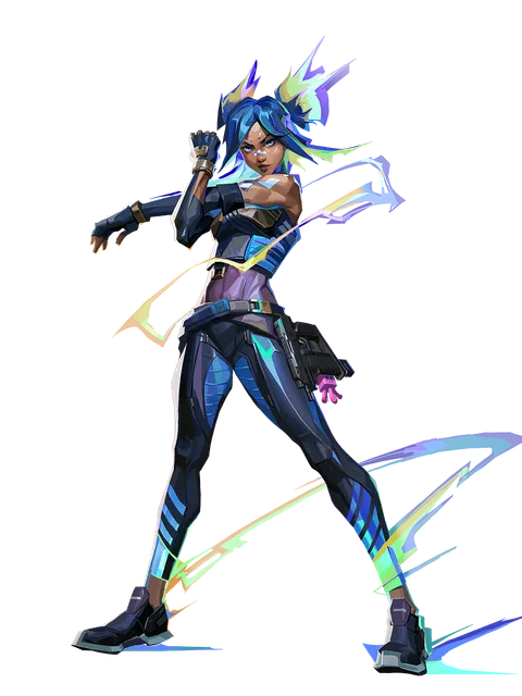#5 Neon — Most Smashed Valorant Agents